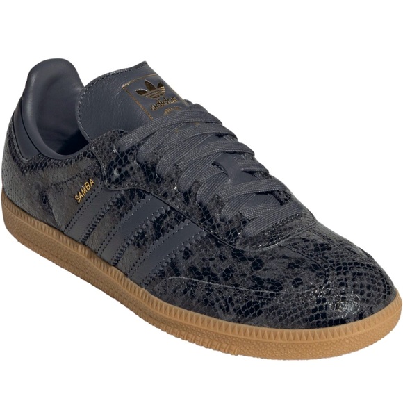 🖤🐍 ADIDAS SAMBA SNAKESKIN BLACK GUM 🖤🐍